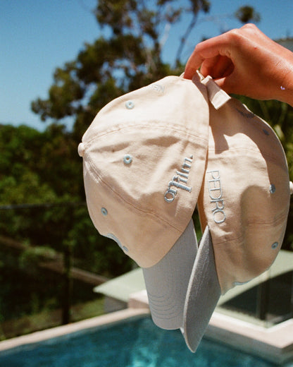 002 SERIES 6 Panel - Teal & Off-white