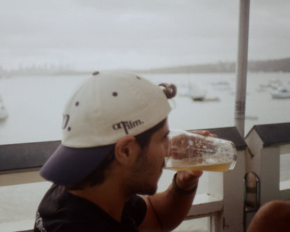 001 SERIES 6 Panel - Blue & Off-white