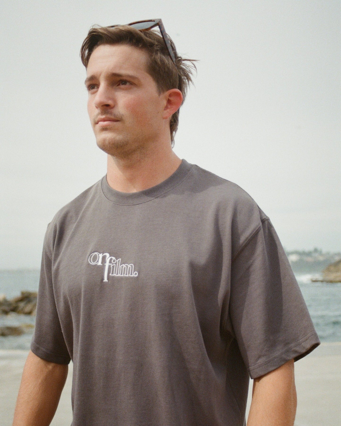 Signature Tee - Charcoal